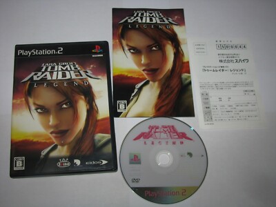 Tomb Raider Legend (Japanese) Playstation 2 PS2 Japan import US Seller