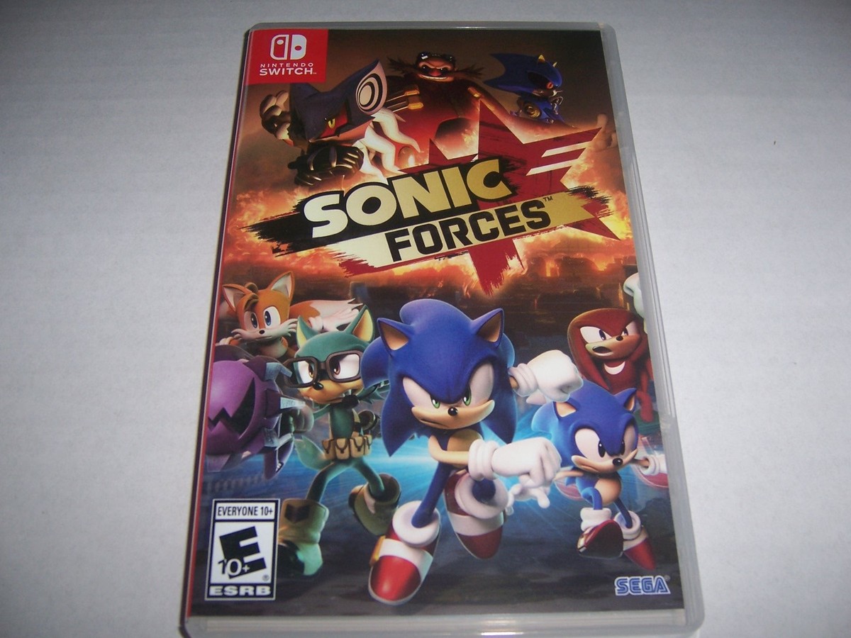 Original Box Case Replacement Nintendo Switch Sonic Forces UK
