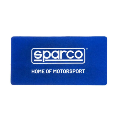 SPARCO Fußmatte ''Home of Motorsport'' Blau / Weiß Rennsport Motorsport
