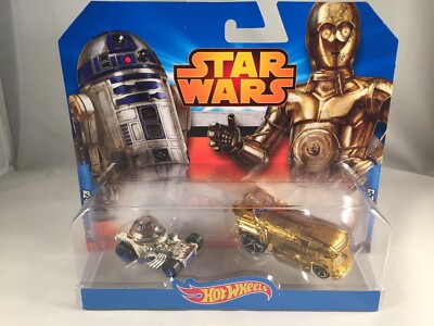 Star Wars Hot Wheels 2 pack R2-D2 & C-3PO VW Drag Bus | eBay