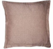 Bespoke Herringbone European Pillow Sham in Camel