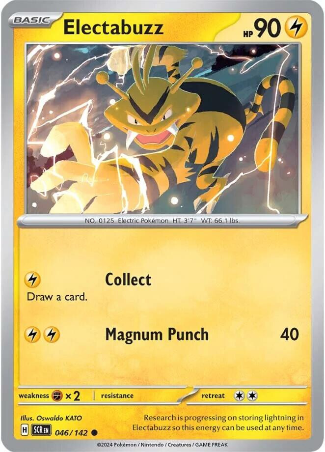 Electabuzz 046/142 | Pokemon TCG SV07 Stellar Crown | Common - Mint