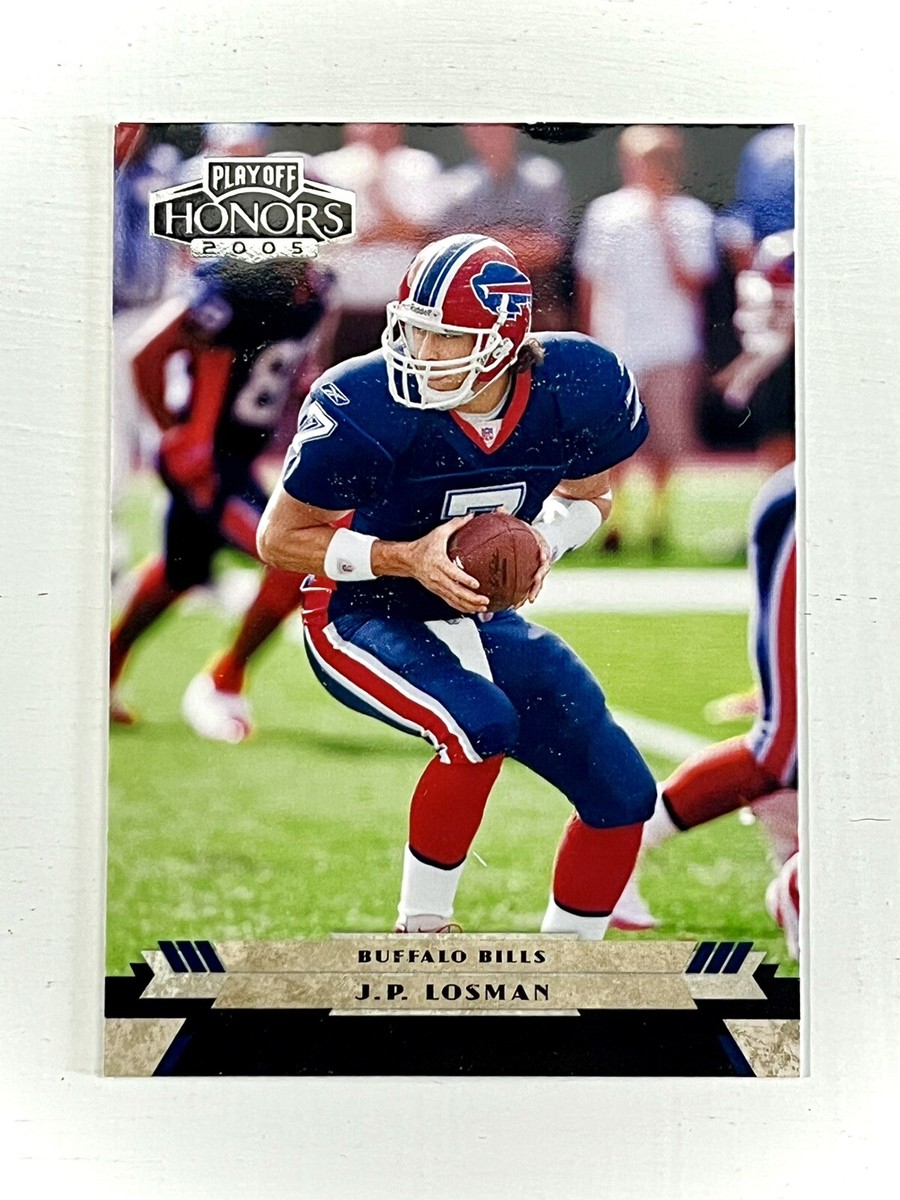 JP Losman 2005 Playoff Honors Silver RC #12 Tulane Legends Bills