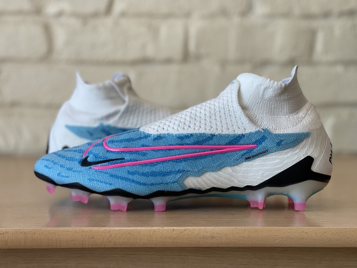 シューズ Nike Phantom Nike Phantom GX Elite FG ACC GripKnit Blue Pink Clear DC9968-446