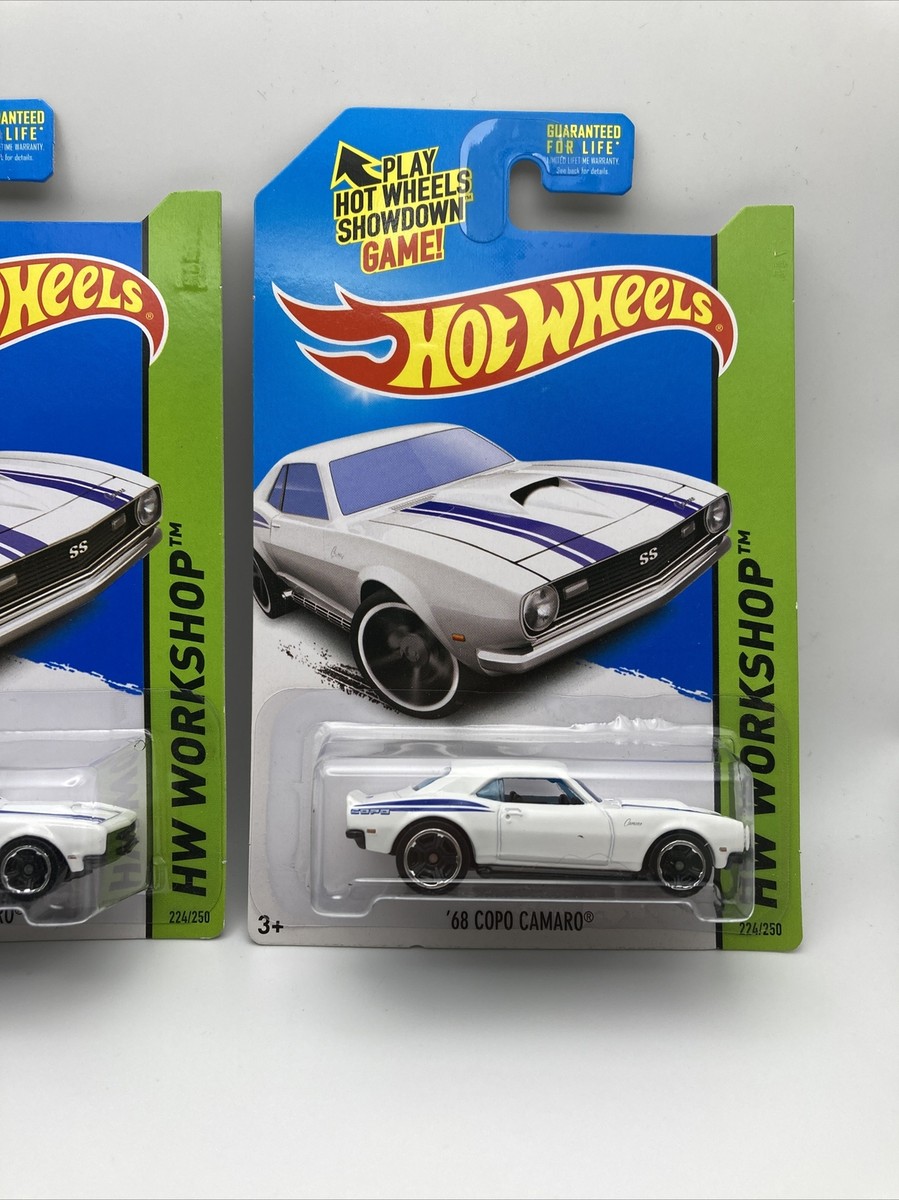 lot of 2 Hot Wheels Workshop '68 Copo Camaro Car Figure 224 | eBay