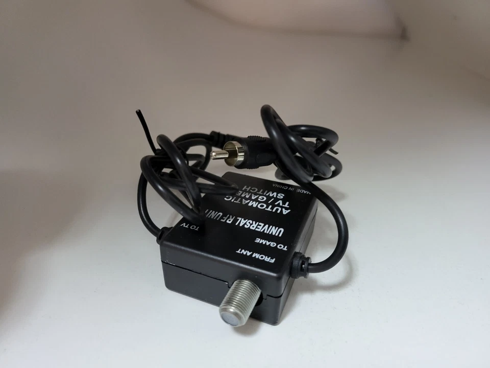 NEW PAL AUTO RF Switch RFU lead for Super Nintendo SNES (NOT FOR USA & CANADA) - Image 4 of 4