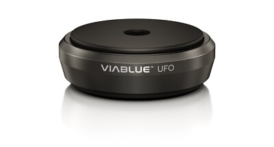 4Stk Viablue UFO XL Absorber Schwarz Black High End 