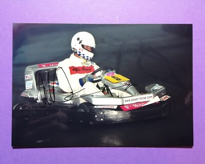 Original Autogramm Christian Danner, Kart Trophy Wr. Neustadt 2002, Alfa DTM
