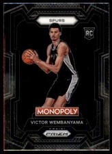 2023-24 Panini Prizm Monopoly Victor Wembanyama RC San Antonio Spurs #81