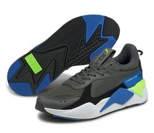 PUMA RS-X REINVENTION 369579-12 GREY/BLUE MEN'S RUNNING SHOES TRAINING SNEAKERS