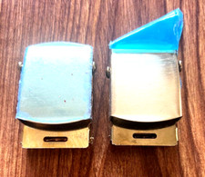 Web Brass type Belt Buckle 1.25" Metal Sliding Uniform Military Army, Scouts