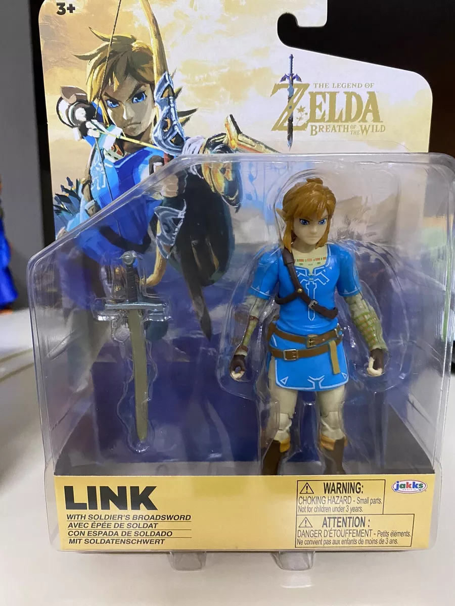 World of Nintendo Legend of Zelda Link & Zelda Action Figure Botw 2023 - 2  Pack