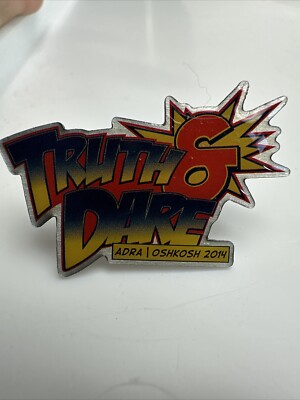 Truth & Dare Adra Oshkosh 2014 Collectible Lapel Pin Badge by Wild Pins