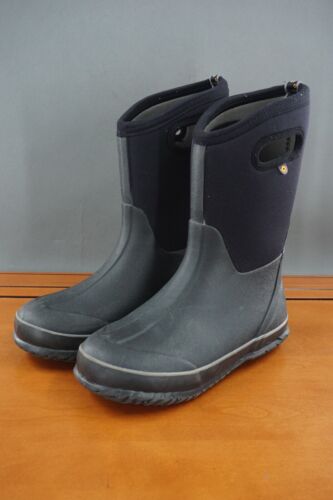 Bottes Bogs Classic II Youth taille 5 chaussures caoutchouc noir bottes d'hiver -35 degrés - Photo 1/9