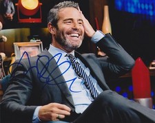 Andy Cohen signed 8x10 photo watch what happens live