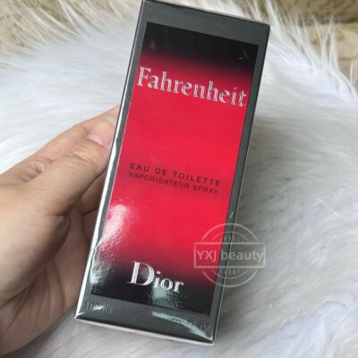 Dior Fahrenheit Eau de Toilette Perfume For Men 100ml/3.4oz~New Sealed Authentic