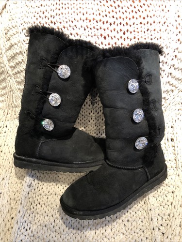 UGG bailey Triplet Bling Crystal Boots 