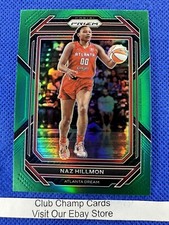 2023 #8  Naz Hillmon WNBA Panini Prizm Basketball Green Prizm Dream
