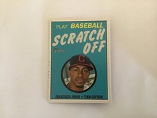 2020 Heritage 1971 Topps Baseball Scratch-Offs Francisco Lindor #12