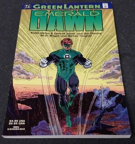 DC Comics Green Lantern Graphic Novel Emerald Dawn 1991 Comic Book Hero Vintage
