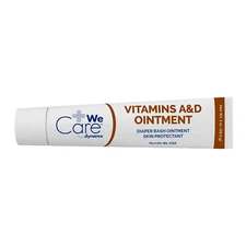 Vitamins A&D Ointment, 1 oz tube, 72/Cs, Infused with Lanolin and Lavender Oil