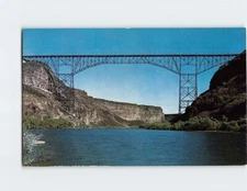 Postcard Perrine Memorial Bridge Idaho
