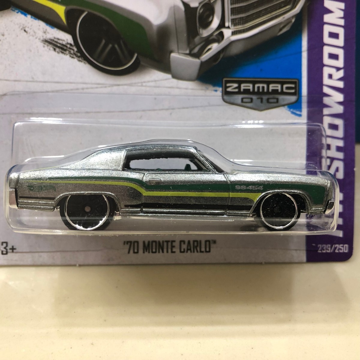 2013 HOT WHEELS 70 MONTE CARLO ZAMAC HW SHOWROOM SERIES WALMART