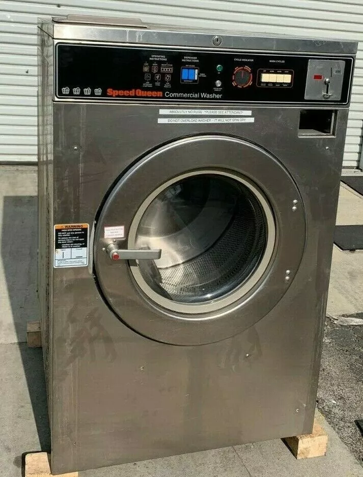 Used speed queen coin on sale operated washer