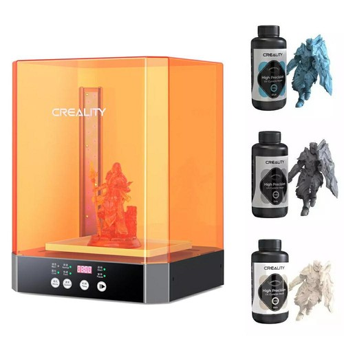 Creality Wash and Cure Station UW-03, 2 in 1 Machine Resin 3D Printer +3KG Resin