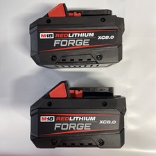 2 Pack Milwaukee 48-11-1881 M18 Forge Lithium 8 Amp Battery New