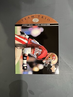 1996 Upper Deck - Team Trio #TT74 Jerry Rice