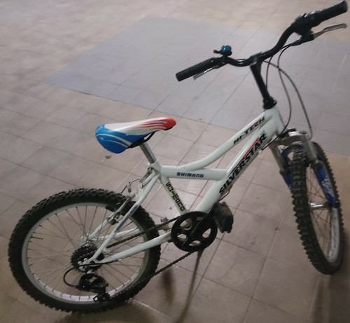 BICI BICICLETTA MTB SILVERSTAR 20 RAGAZZO BIANCO USATA | eBay