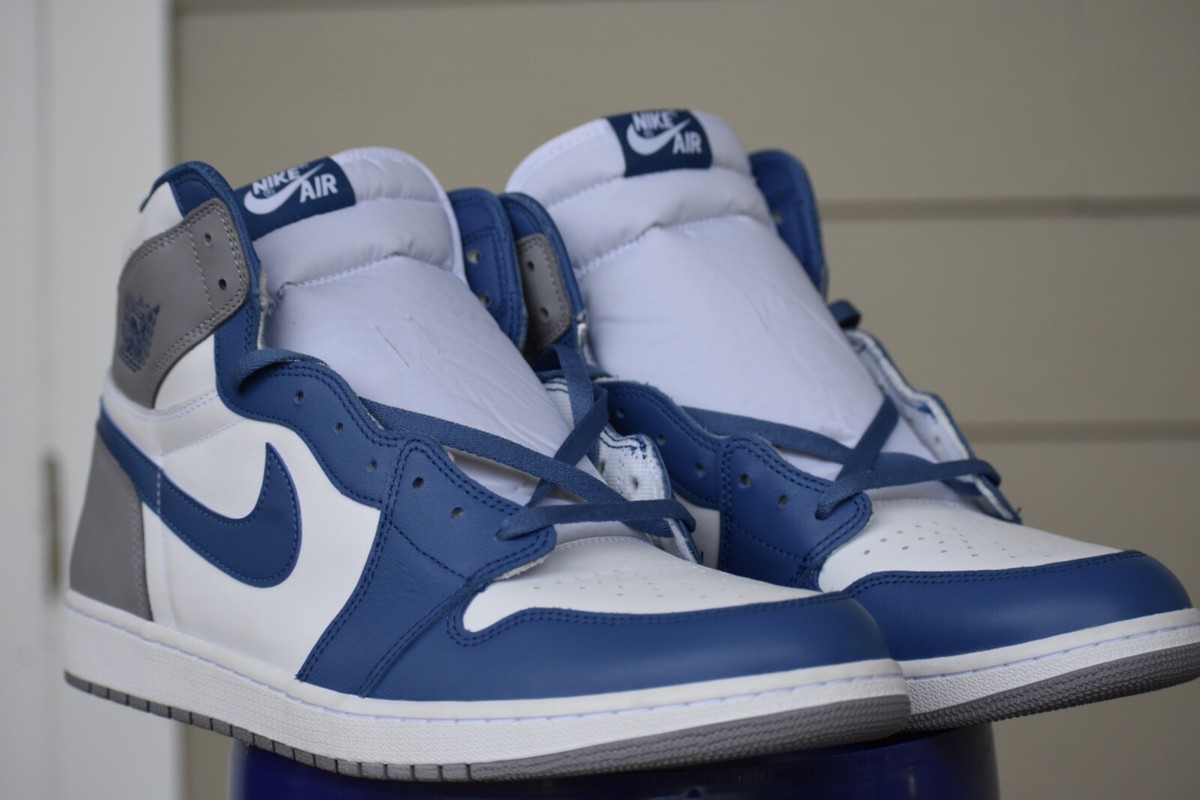 Air Jordan 1 Retro High OG True Blue Men’s Size 17 Sneakers (2022) These Changed My Mind! Air Jordan 1 True Blue Review + On  main image 4