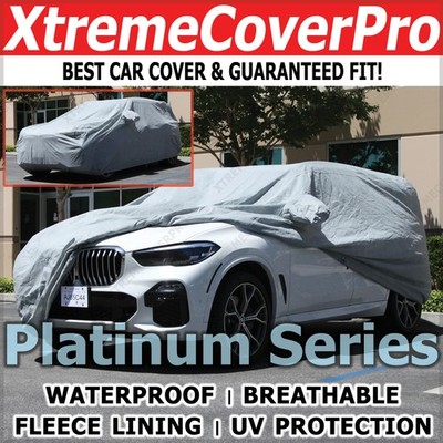 2018 2019 2020 2021 VOLKSWAGEN ATLAS WATERPROOF CAR COVER W/MIRROR POCKET - GRAY