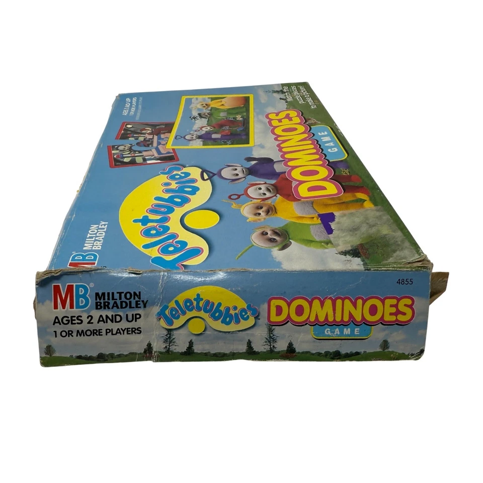 Teletubbies Dominoes Game Milton Bradley Matching Puzzle Vintage 1998 Complete - Image 4 of 4