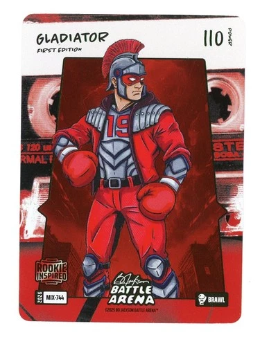 2026 Battle Arena `Gladiator` Roman Anthony Rookie Brawl Mixtape Battlefoil