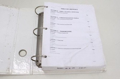 CASE 250520193 Compact Shuttle 4x4 Powership Transmission Book