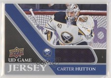 2020-21 Upper Deck UD Game Jersey Carter Hutton #GJ-CH 06i6