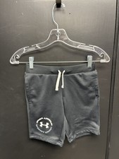 Youth Under Armour Black Logo Shorts - Size YS
