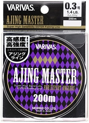 MORRIS ester line VARIVAS Ajingu master 200m 0.3 No. 1.4lb clear