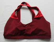Victoria's Secret Women's Criss-Cross Back Wireless Sports Bra CL8 Red Medium