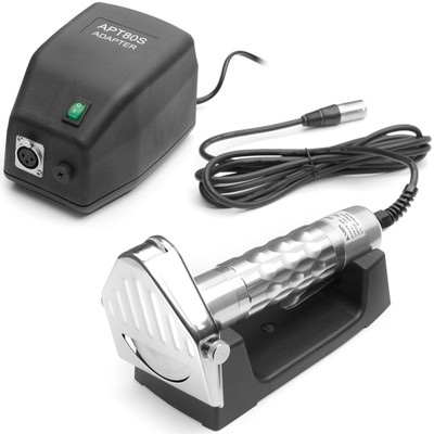 Döner-Gyrosmesser elektrisch mit Schärfer und Ständer 230 V 80 W - Hendi 267264