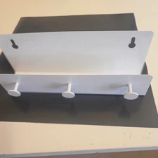 Key Rack Holder Wall Mount Organizer 3 Hook Keychain Hanger Storage Modern Decor