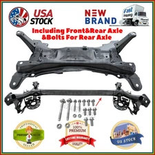 Front+Rear Suspension Subframe Crossmember for Toyota Yaris 06-11 Prius C 12-18