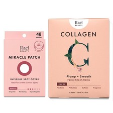 Rael Collagen Sheet Mask 1Pack  Acne Pimple Patch 48 Count