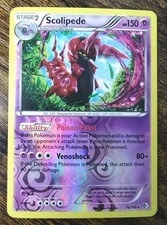 Scolipede 74/149 Boundaries Crossed Reverse Holo Pokemon Card NM