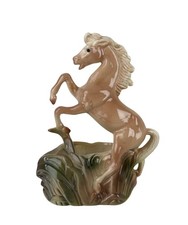 Maddux of California Ceramic Palomino Horse Planter No. 534 1959 Repaired