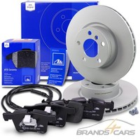Ate Bremsscheiben +Ceramic BremsbelÄGe +Warnkontakt Vorne FÜR Bmw X3 F25 X4 F26