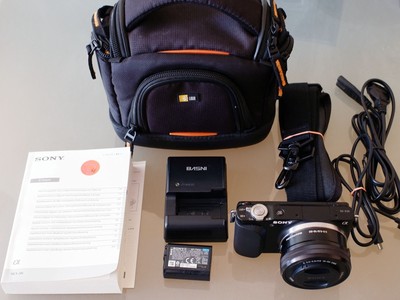 Sony Alpha NEX-3N * 8634 Auslösungen * 16.1MP Kamera + Objektiv SEL1855 18-55mm