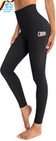 Ouges Damen Sport Leggings High Waist Leggins Yogahose Blickdichte Sporthose Mit